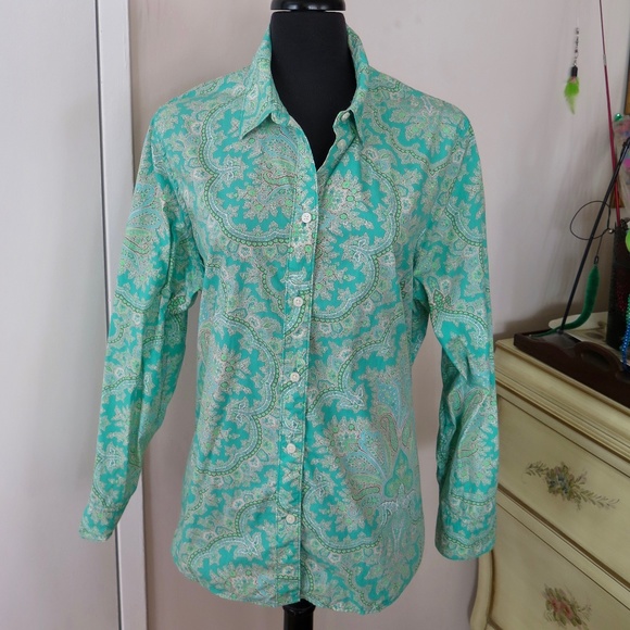 J. Crew COLLECTION Slim-fit crisp cotton poplin shirt in Ratti® pendant paisley - Picture 3 of 10